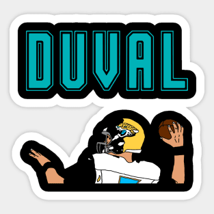 Duval Football Sticker